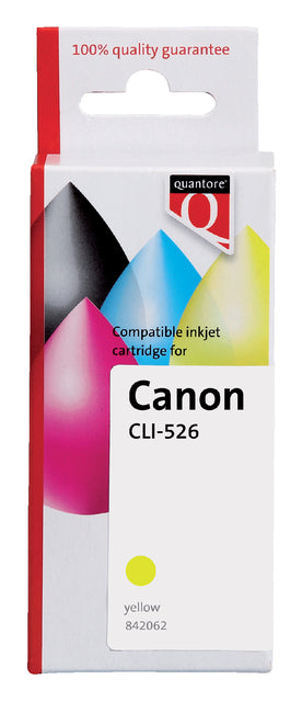 Quantore - Inkcartridge CLI -526 Gelb