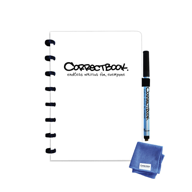 Correctbook - Notebook A5 Blanco 40blz Inspirational White