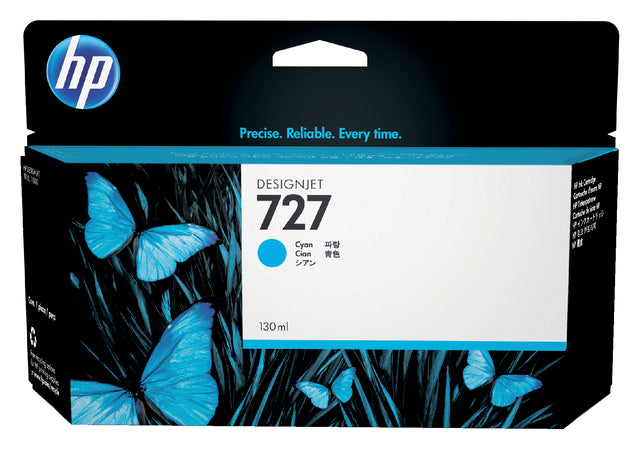 HP - Inktcartridge hp b3p19a 727 blauw