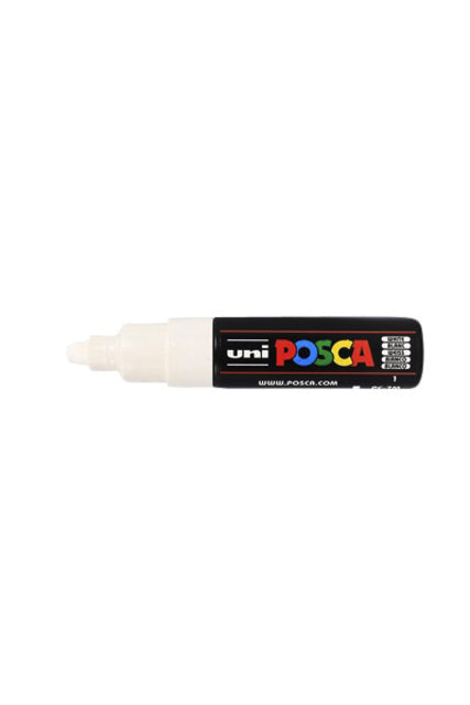 POSCA - PC7M PC7M Weiß | 6 Stücke