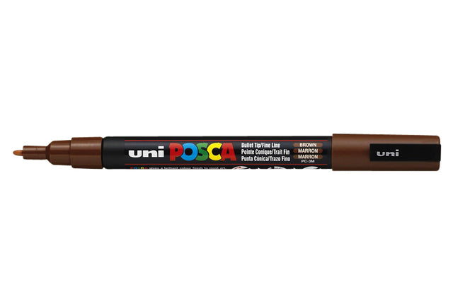 Posca - Verfstift posca pc3m f bruin