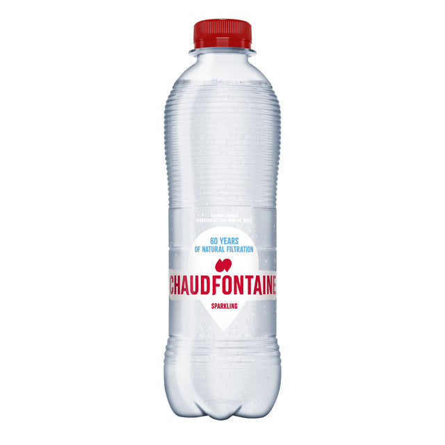 Chaudfontaine - Red scintillant, 50 CL Bottle, 24 pièces Pack