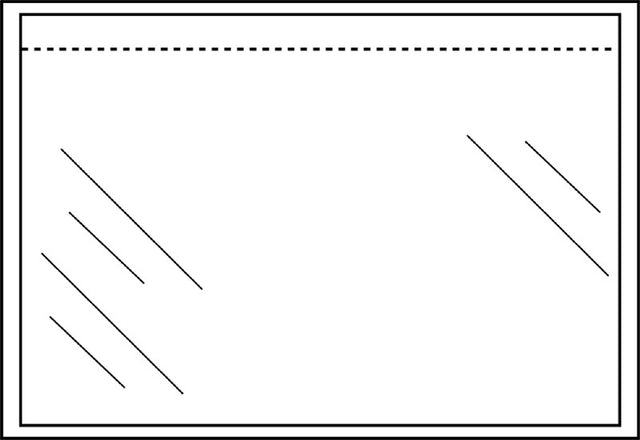 Quantore - Paklijstenvelop 225x165mm onbedrukt