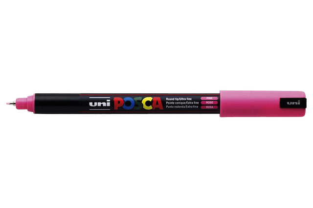 POSCA - Lackierstift PC1MR EF Pink | 6 Stücke