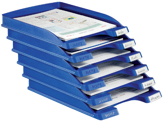 Leitz - Briefkasten plus 5237 Slim Blauw