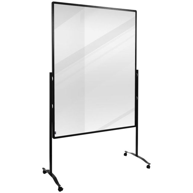 Scheidungswand + transparente Brett -Legamaster Premium plus 150x100 cm transparent 5 mm