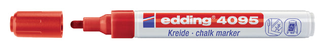 Edding - Krijtstift edding 4095 rond 2-3mm rood