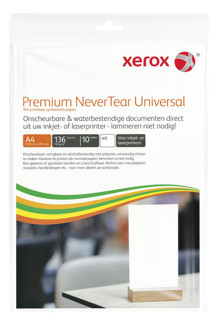 Xerox - Nevertear premium universal a4 136micron wit