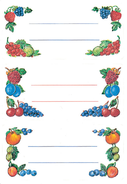 HERMA - Etiket herma 3784 keuken fruit