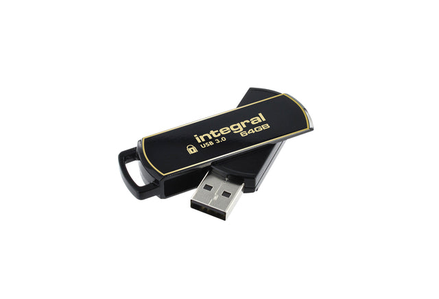 Intégrale - 360 Secure USB 3.0 Stick, 64 Go