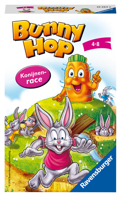 Ravensburger - Game Bunny Hop Rabbit Race