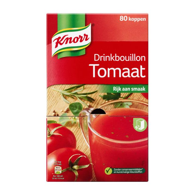 Knorr - Boire du bouillon de tomate | 6 pièces