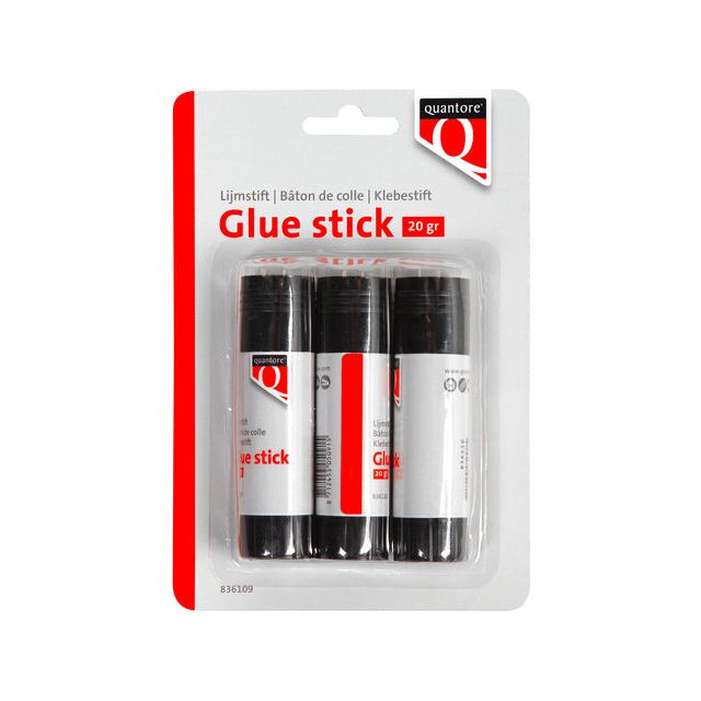 Quantore - Lijmstift 3x20gr | 12 stuks