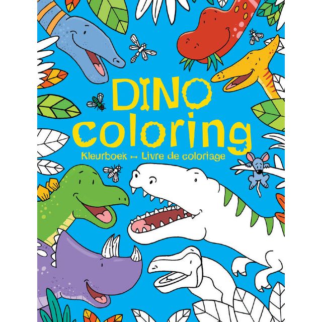 Deltas - Kleurboek  dino coloring