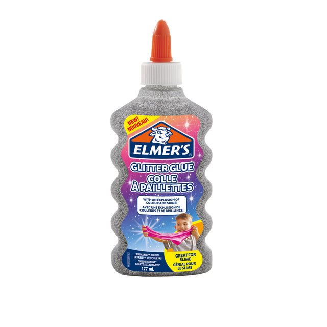 Elmer's - Kinderslijm Glitter 177ml Silver