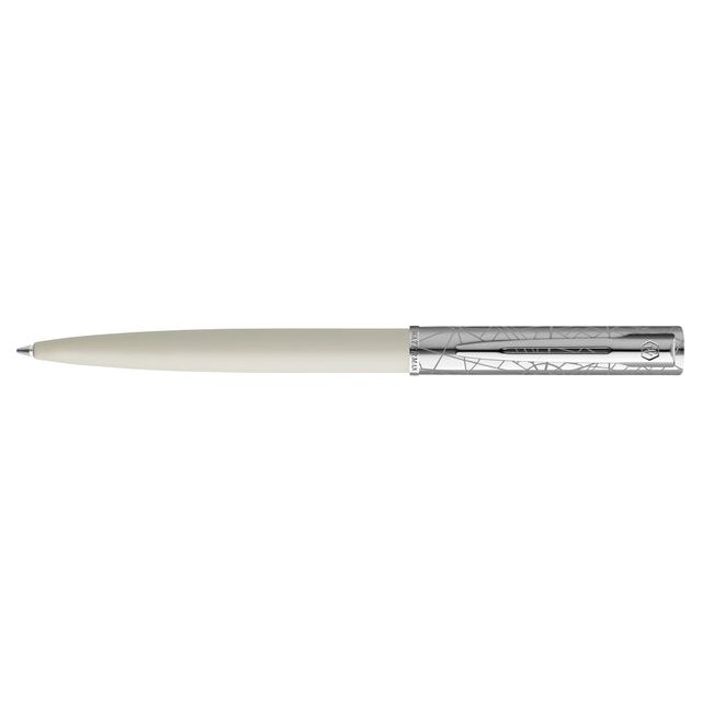 Waterman - Ballpen allure deluxe blanc fin