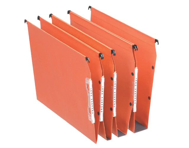 Esselte - Hangmap Orgarex Dual Lateral V -Bodem Oranje