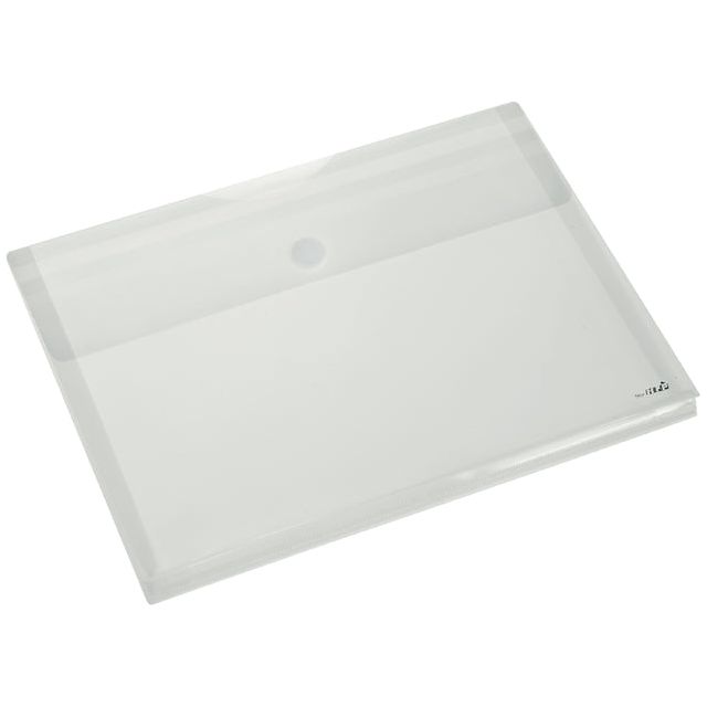 Quantore - Enveloptas A4 330x250x30mm nons pp blanc transparent | 10 pièces