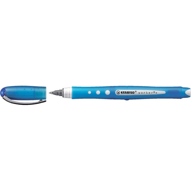 Stabilo - Rollerpen worker color 2019/41 m blauw | 10 stuks