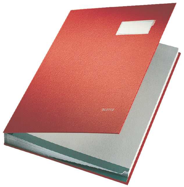 Leitz - Vloeiboek leitz 5700 rood