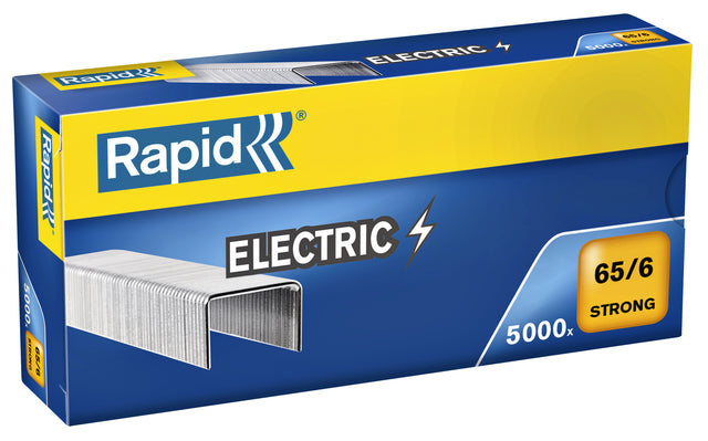 Rapid - Staples 65/6 Galvanisé Strong 5000 Pieces