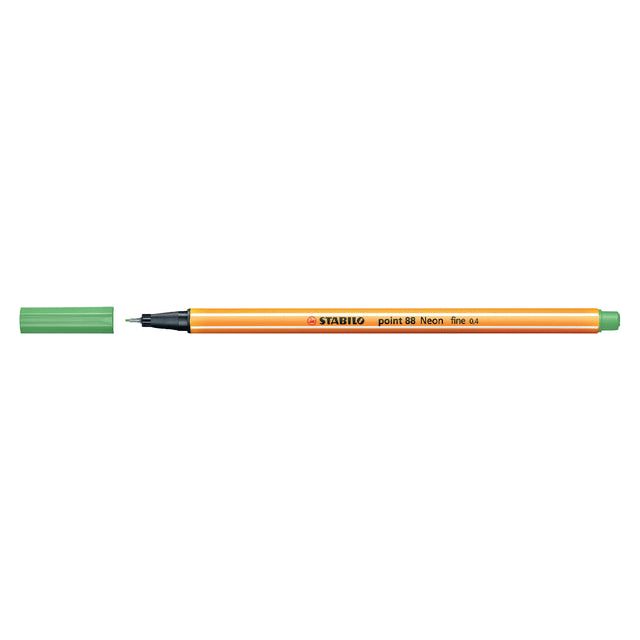 Stabilo - Fineliner point 88/033 f neon groen