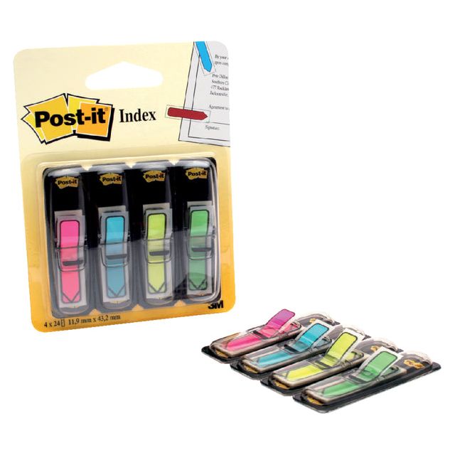 Post -it - INDEXTABS 684 12x43mm Pijl Neon Assorti | 6 Stücke