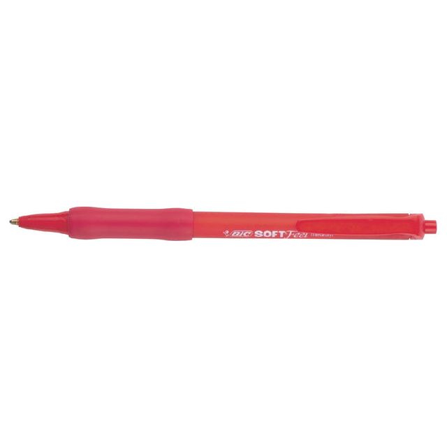 BIC - Kugelschreiber Weichgefühl Grip Clic Medium rot