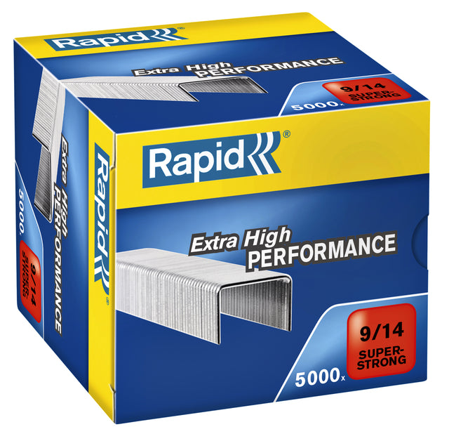 Rapid - SuperStrong nietjes 9/14, gegalvaniseerd, doos van 5000 stuks