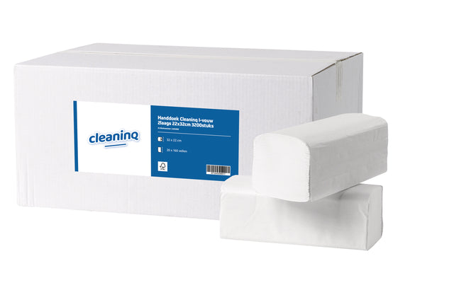 CleanInQ - Handtuch I falten 2 Schicht 22x32cm 3200 Teile