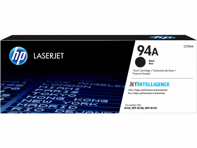 HP - Toner 94a, 1 200 Seiten, OEM CF294A, Schwarz