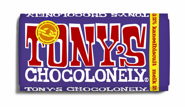 Tony's Chocolonely - Milchzimmonkeks 180gr | 1 Stück | 15 Stücke