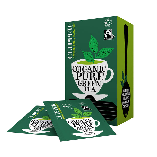 Clipper - Tea Fairtrade Green Bio 25 pièces | 6 pièces