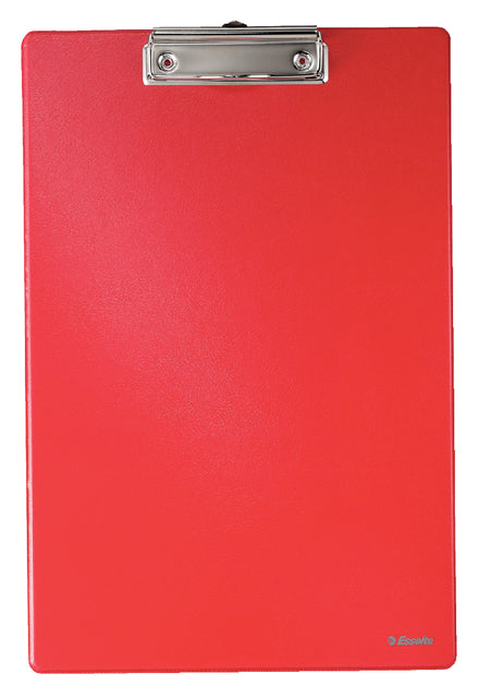 Esselte - plaque de serrage pour ft a4 pp, rouge