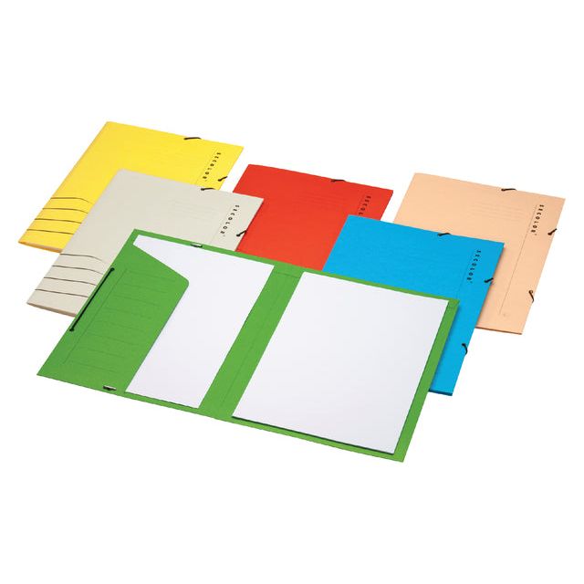 Jalema - Elastomap Folio 1 Ventil 270gr Green | 5 Stücke