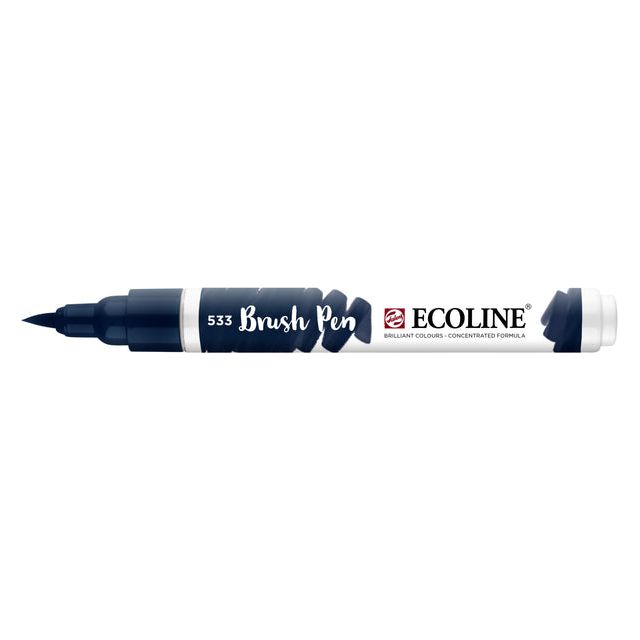 TALENS - Brushpen Ecoline 533 Indigo | 1 pièce | 3 pièces