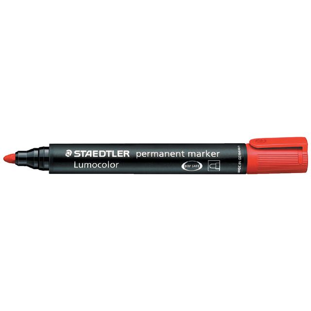 Staedtler - Viltstift 352 rond 2mm rood | 10 stuks