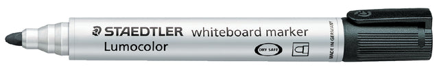 Staedtler - Viltstift 351 whiteboard rond 2mm zwart | 10 stuks