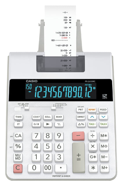 Casio - Büromaschine FR -2650RC