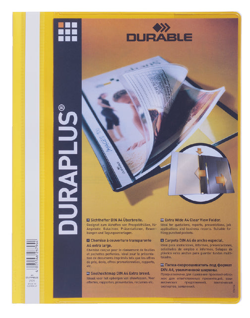 Durable - Offertemap durable duraplus 2579 geel | 25 stuks