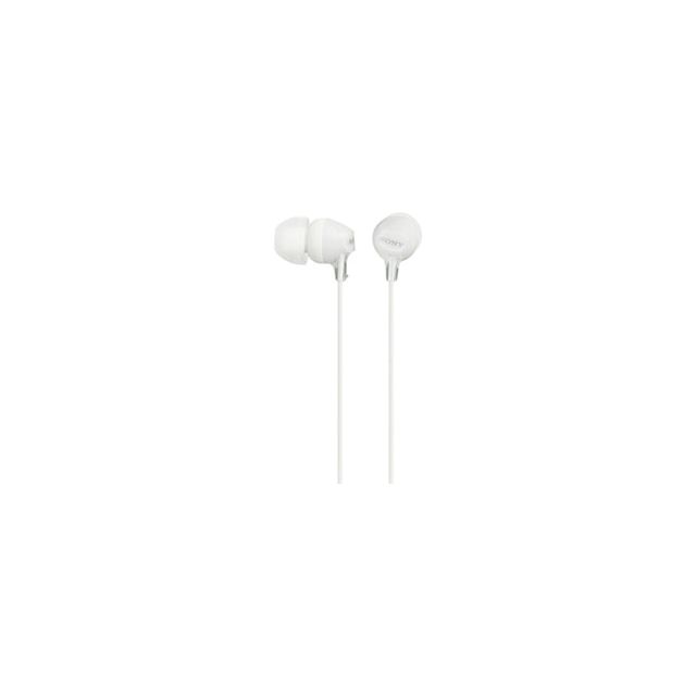 Sony - Oorthone Ex15ap Basic White | 6 pièces