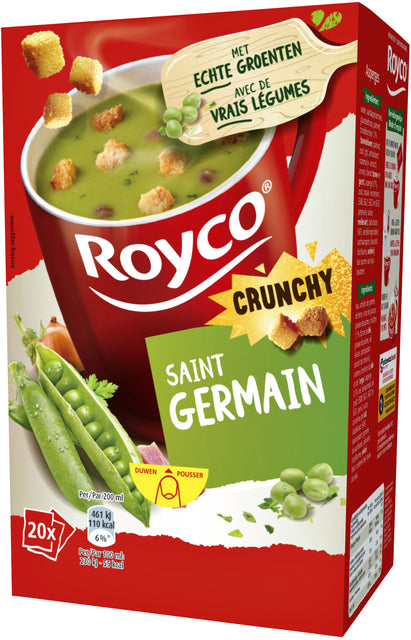 Ryco - Minute Soup St. Germain avec croûtons, paquet de 20 sacs