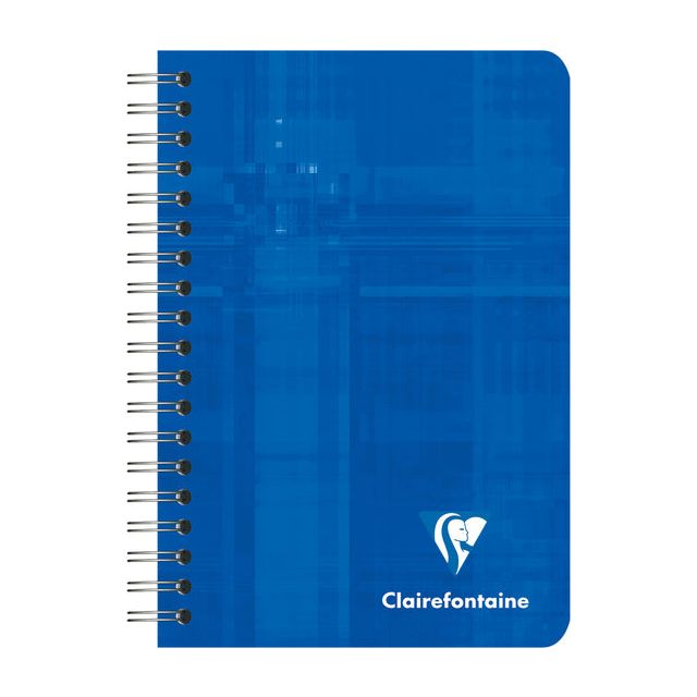 Clairefontaine - Notebook Clairfontaine Spiral 95x140mm Line Assorti | 5 Stücke