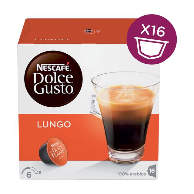 Dolce Gusto - Koffiecups  lungo 16st