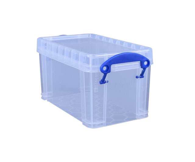 Reaxly Nützliche Box - Speicherbox 2,1 Liter 240x130x125 mm transparentes Weiß