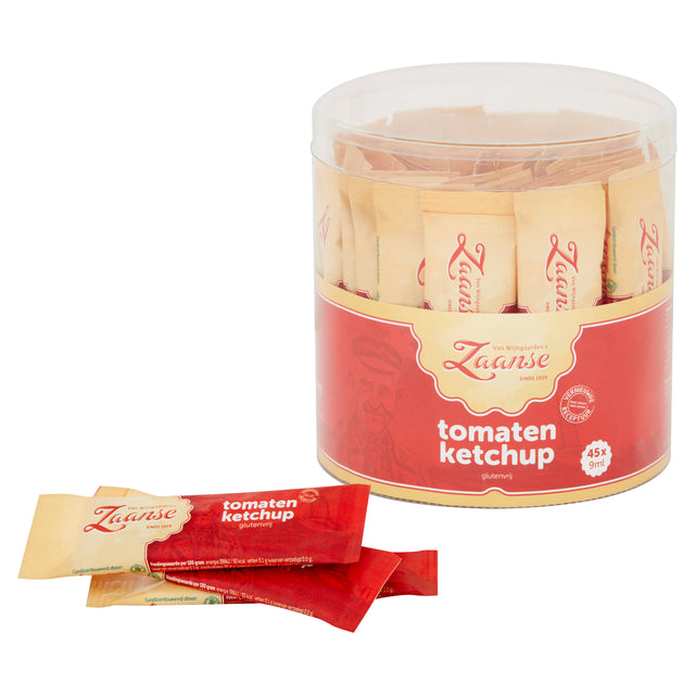 Zaanse - Tomatenketchup 45x9ml | 6 stuks