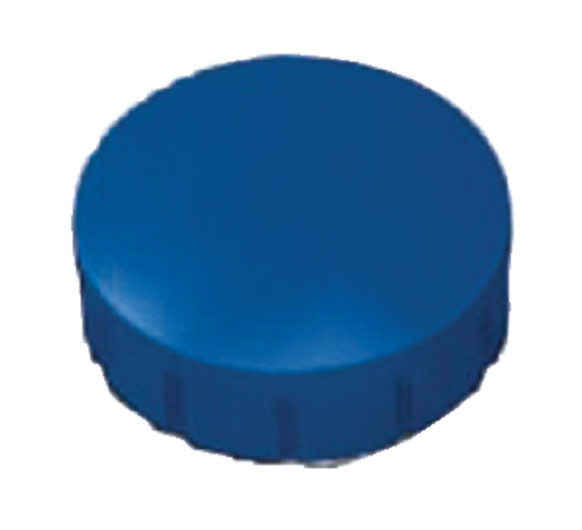 Maul - aimant solide, 15 mm, Tenskkracht 150 gr, boîte de 10 pièces, bleu