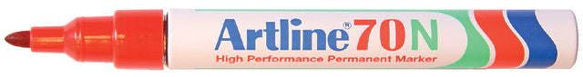 Artline - Permanent marker 70N rood