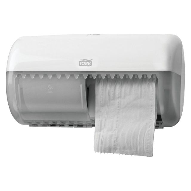 Tork - Toilettenpapierspender T4 Höhe Twin Vertical White 557000