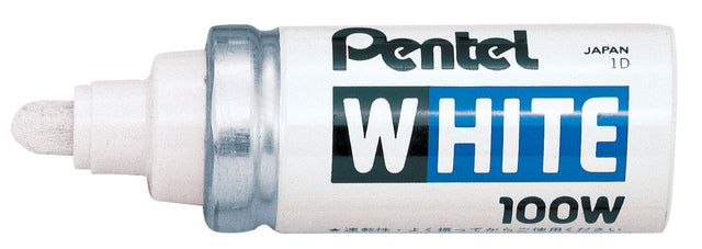 Pentel - Paint Marker White schrijfpunt: 6,5 mm, schrijfbreedte: 4 mm